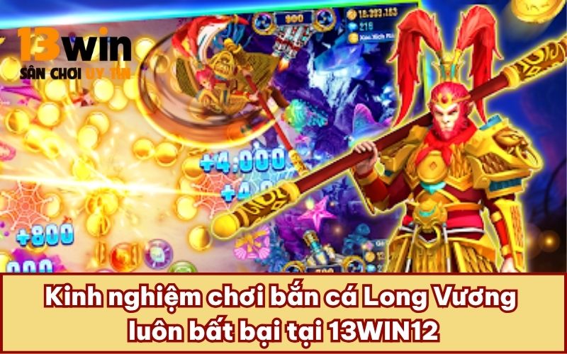 Kinh nghiệm chơi bắn cá Long Vương luôn bất bại tại 13WIN12