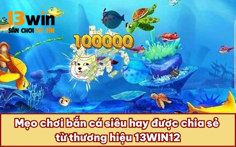 Mẹo chơi bắn cá siêu hay được chia sẻ từ thương hiệu 13WIN12